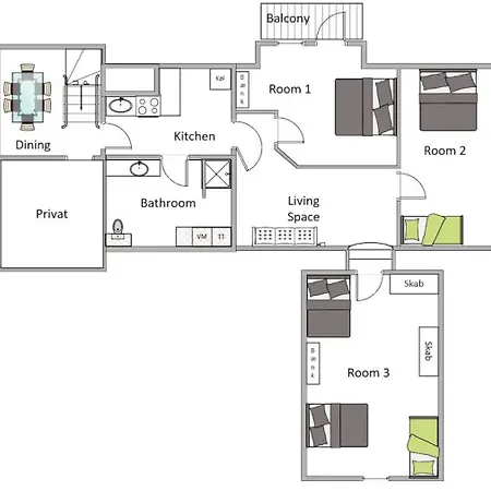 Fjelstrup Apartamento Haderslev