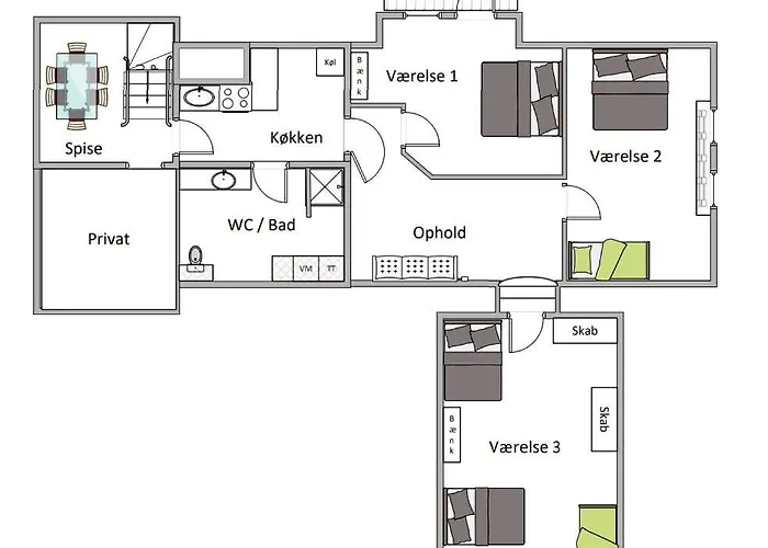 Fjelstrup Apartment *